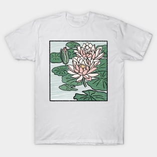 Pink lotus flower T-Shirt